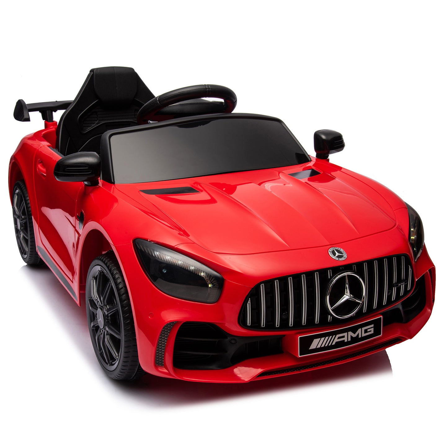 LEADZM Dual Drive 12V 4.5Ah with 2.4G Remote Control Mercedes-Benz Sports Car Red