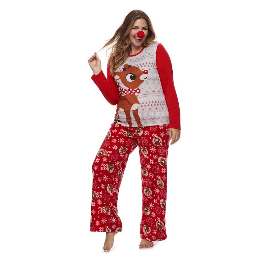 Family Pajamas Set Christmas Fashion Family Matching Outfits Adult Kids Pajamas set Nightwear Sleepwear Red Pyjamas