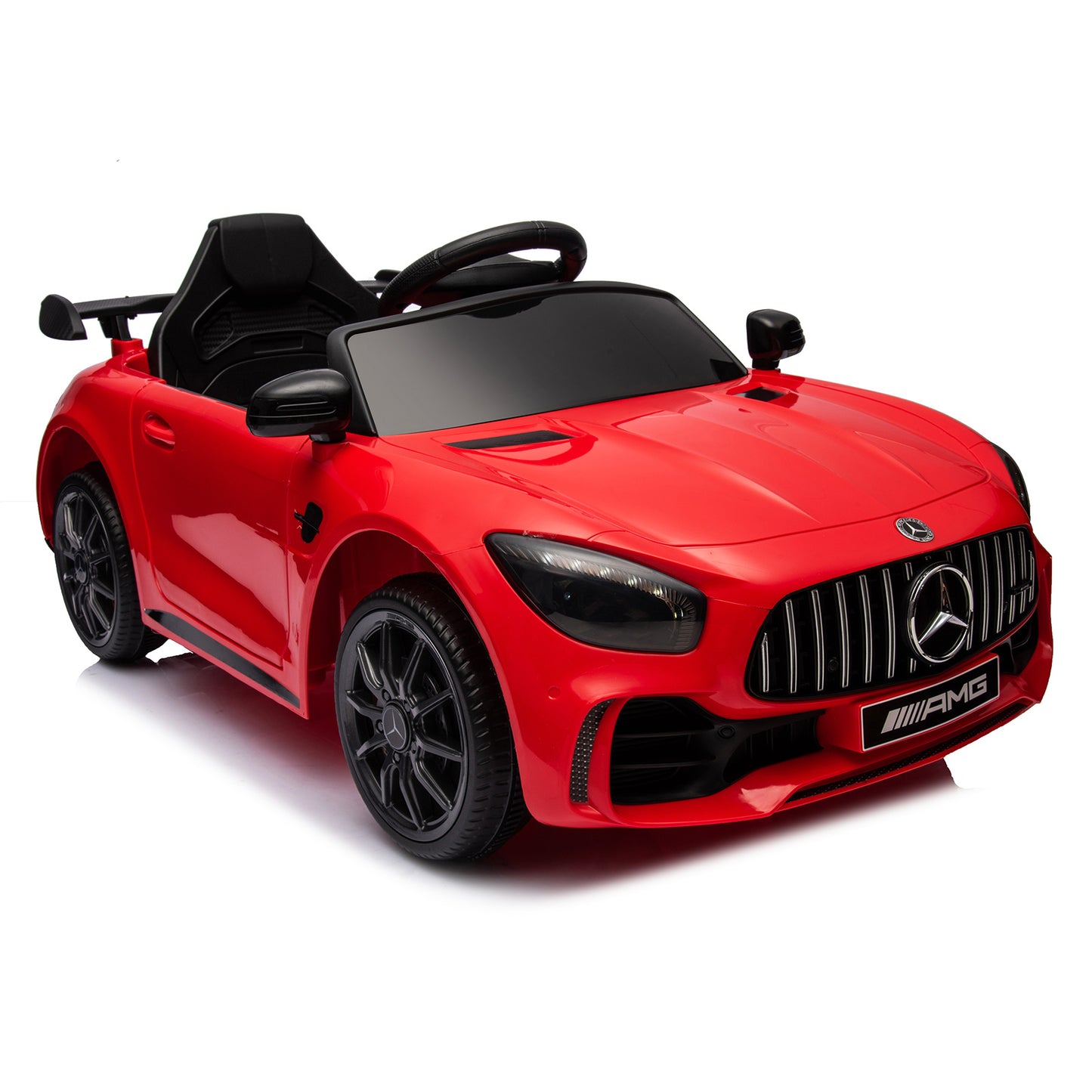 LEADZM Dual Drive 12V 4.5Ah with 2.4G Remote Control Mercedes-Benz Sports Car Red