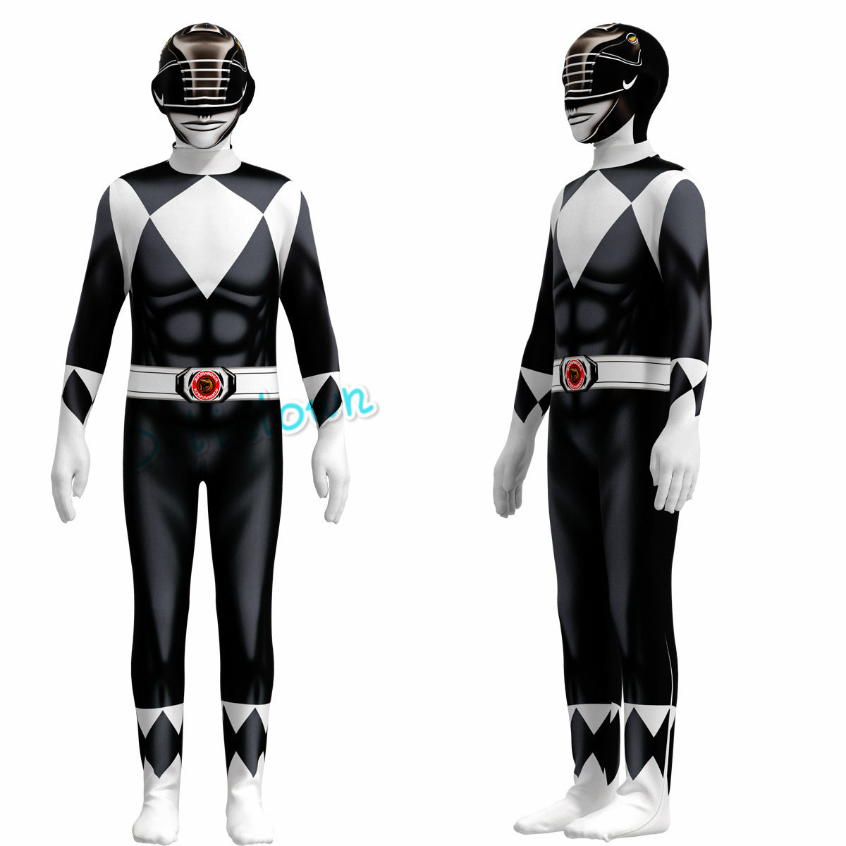 Fantasia Power Samurai Rangers Cosplay Costume Adult Kids Morpher Mighty Morphin Superhero Mask Jumpsuit Zentai Suit Halloween