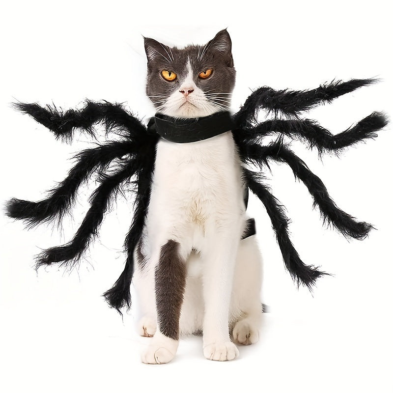 Pet Spider Clothing - Halloween Spider Clothing Suitable For Cats And Small And Medium-sized Dogs Halloween Party Dress Up