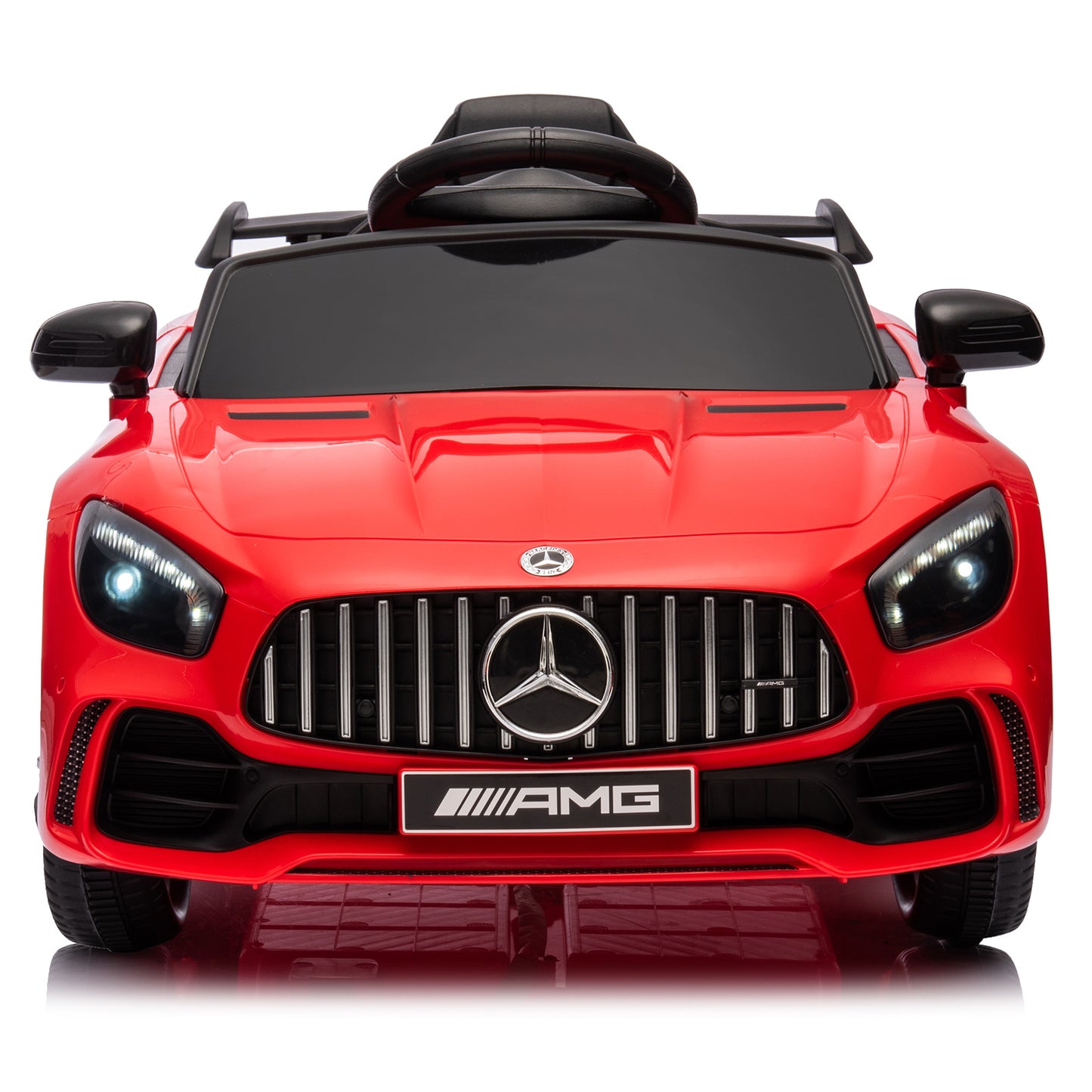 LEADZM Dual Drive 12V 4.5Ah with 2.4G Remote Control Mercedes-Benz Sports Car Red