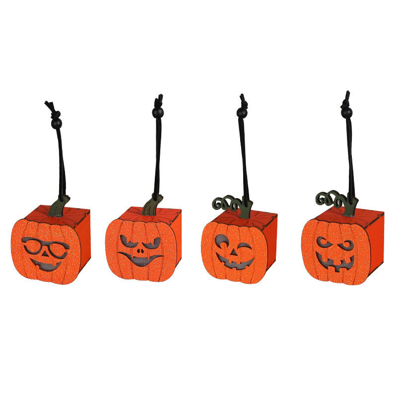 Halloween pumpkin lights portable night light ghost festival luminous lantern decoration Halloween party props