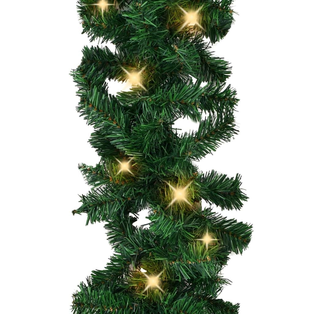 Christmas Garland with LED Lights 16 ft