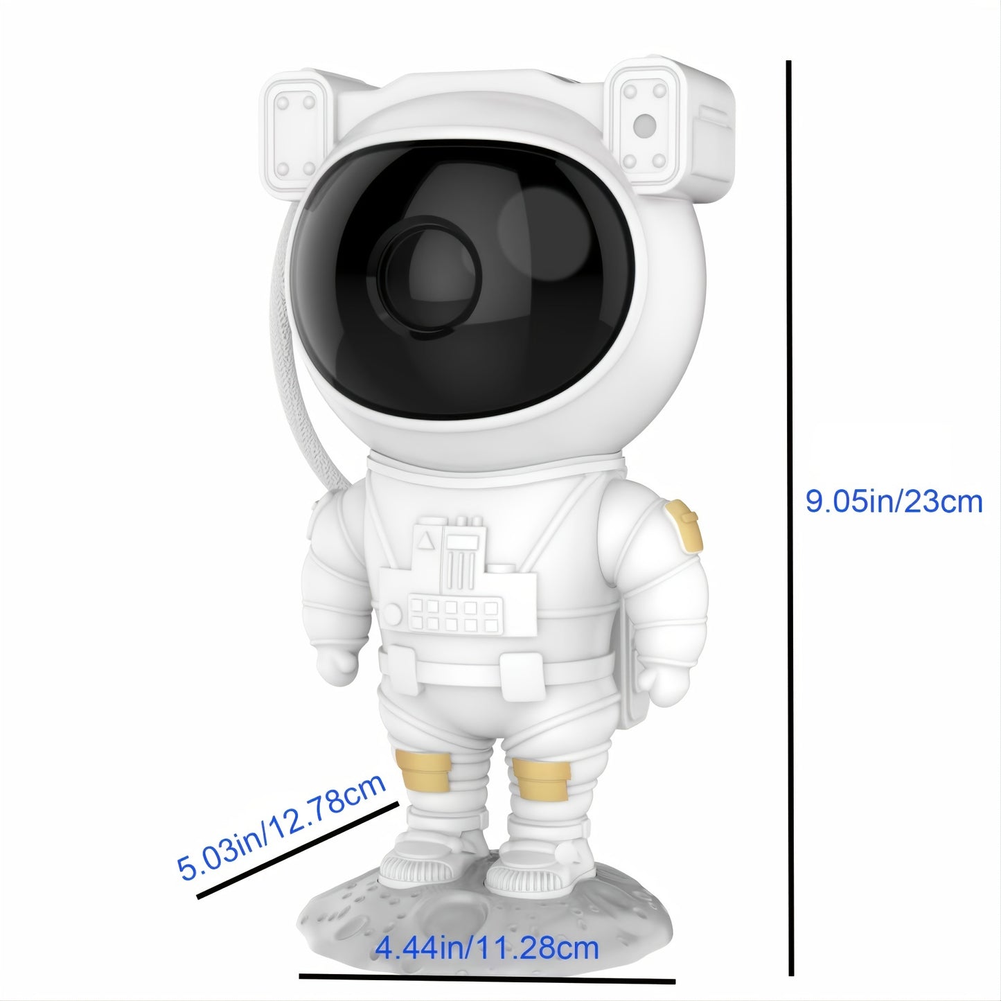 Space Buddy Projector; 1pc Astronaut Galaxy Projector Multiple Modes Galaxy Night Light With Remote Control