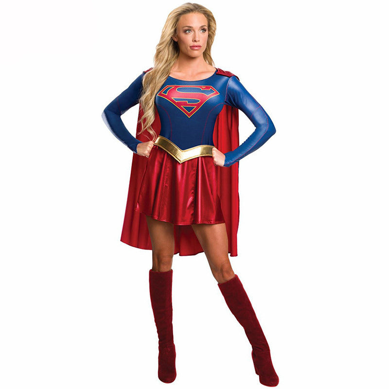 Halloween Costume Women's Supergirl Tv Show Costume Dress