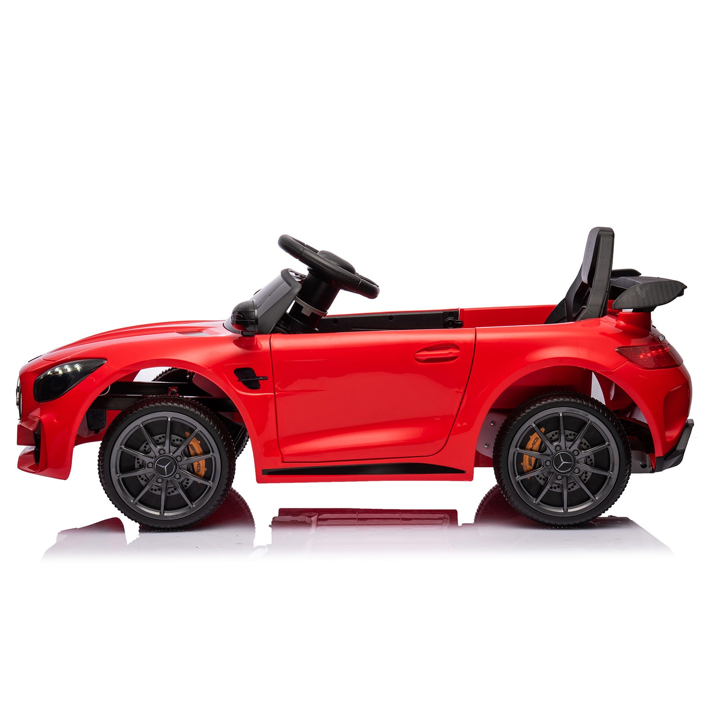 LEADZM Dual Drive 12V 4.5Ah with 2.4G Remote Control Mercedes-Benz Sports Car Red